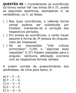Prova Comentada: Língua Portuguesa – Concurso PC RS (2018) 6 questão-05-portugues-pcs-rs-2018