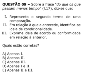 Prova Comentada: Língua Portuguesa – Concurso PC RS (2018) 10 questão-09-portugues-pcs-rs-2018