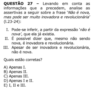 Prova Comentada: Língua Portuguesa – Concurso PC RS (2018) 30 questão-27-portugues-pcs-rs-2018