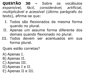 Prova Comentada: Língua Portuguesa – Concurso PC RS (2018) 33 questão-30-portugues-pcs-rs-2018