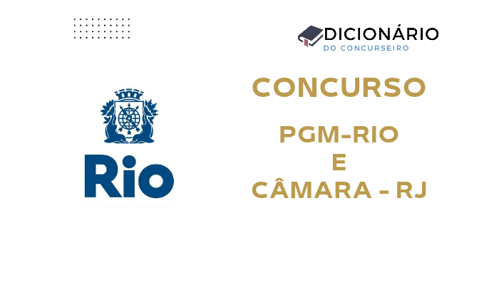 concurso pgm rio e camara municipal rj 2025 edital
