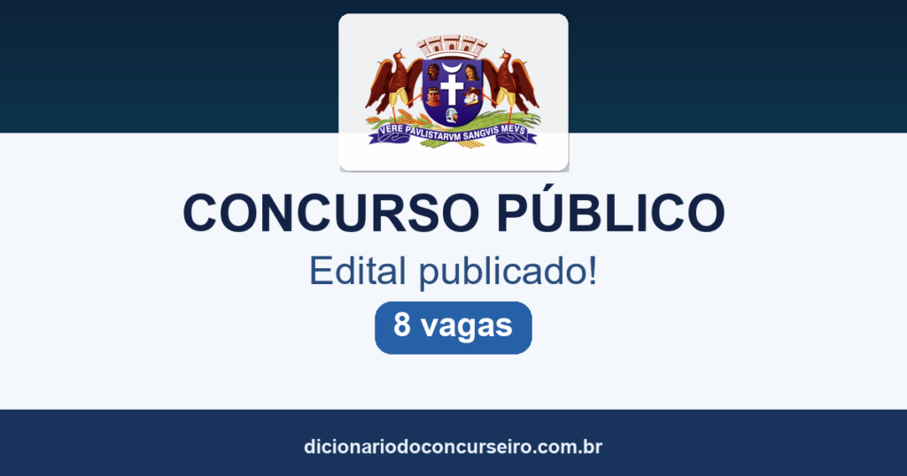 Concurso Guarulhos SP 2026: edital publicado para Bibliotecário